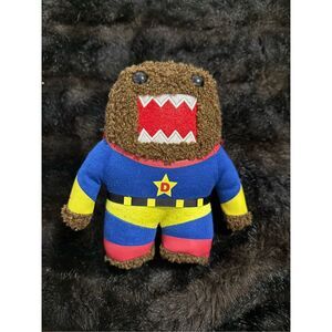 Domo Kun Superman 6" Plush Stuffed Toy-Domo Kun Cape Plush-Domo Kun Plush-